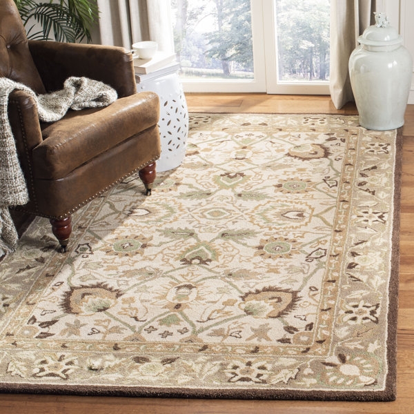 Charlton Home® Tingley Hand Tufted Wool Oriental Rug & Reviews